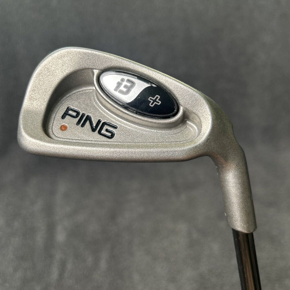 PING i3 PLUS + 6 IRON 34 LOFT SENIOR FLEX GRAPHITE SHAFT ORANGE DOT GOLF CLUB